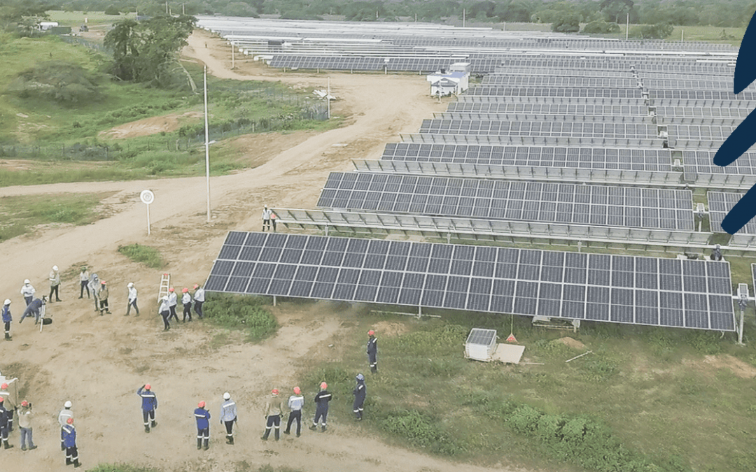 Parque solar en Colombia finalizado