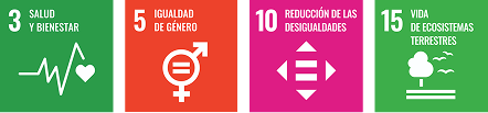 Objetivos de Desarrollo Sostenible: salud, igualdad, reducción de desigualdades y vida de ecosistemas terrestres