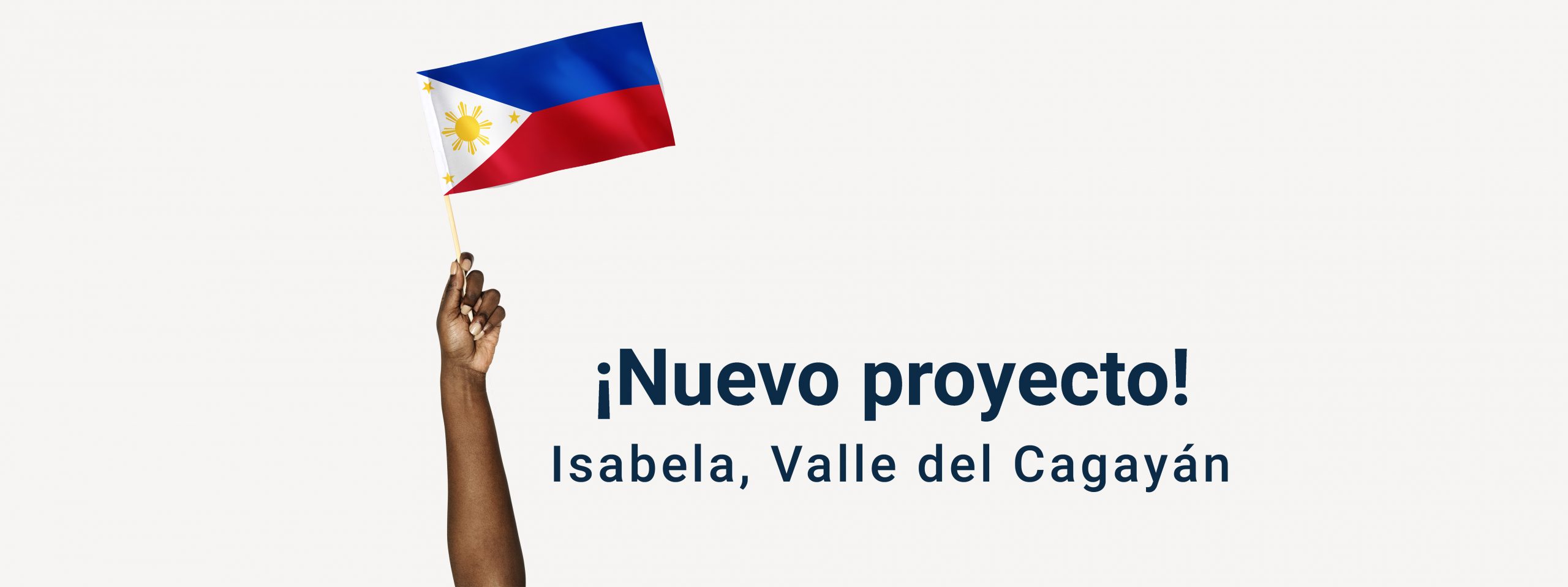 Primi progetti nelle Filippine