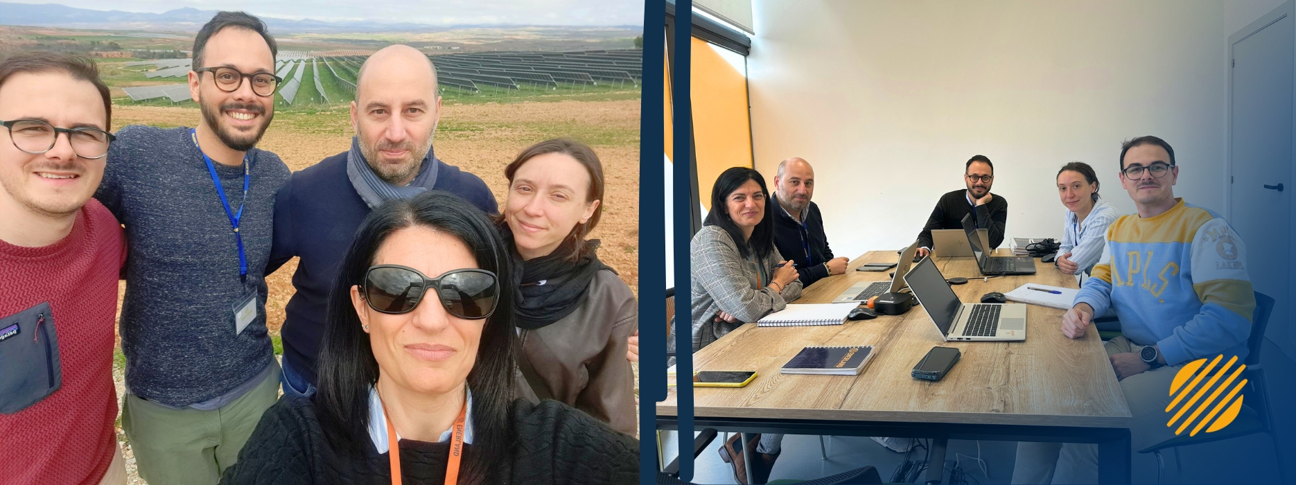 Incontro del team ambientale Enerland Spagna e Italia