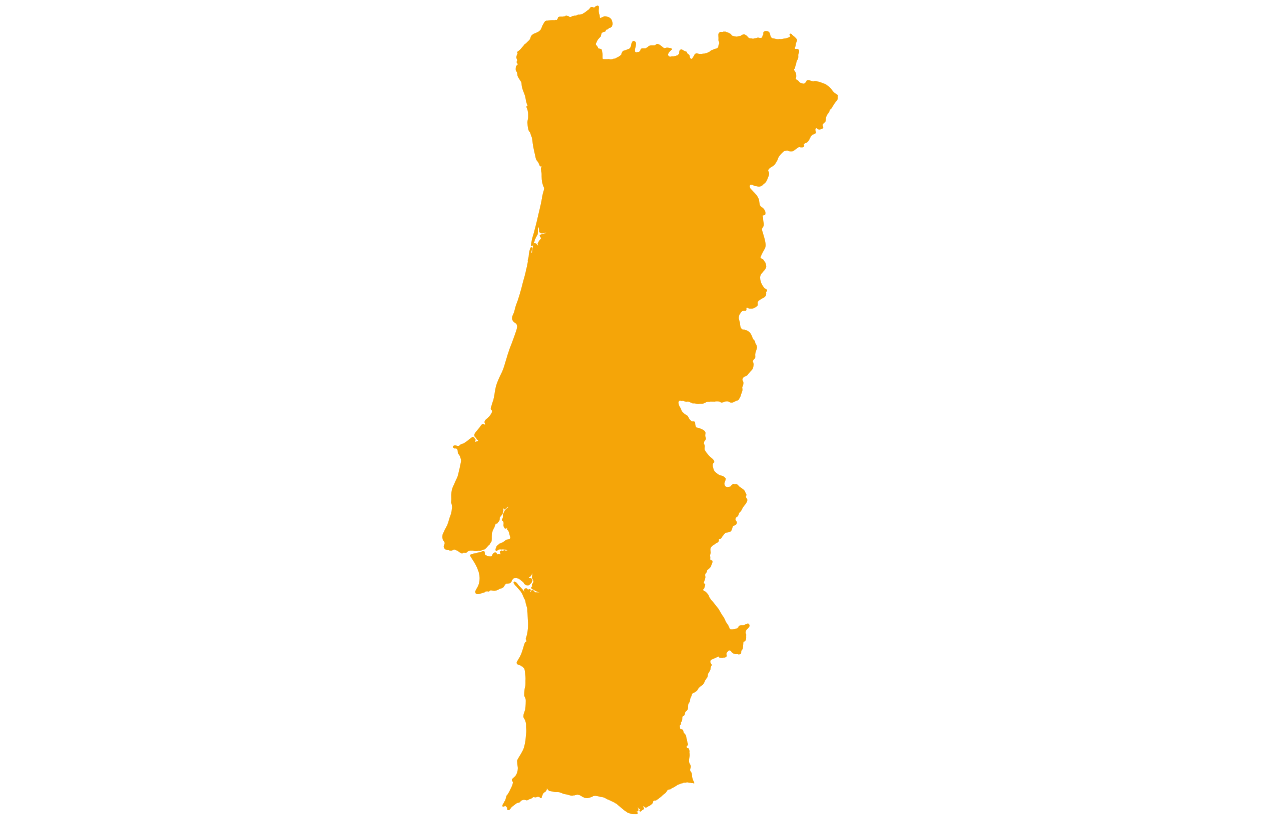 Mapa de Portugal