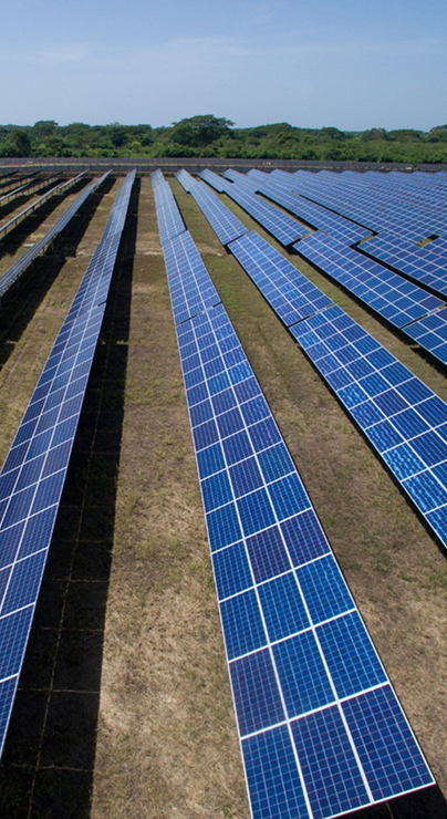 Planta solar para el asesoramiento de venta de energía