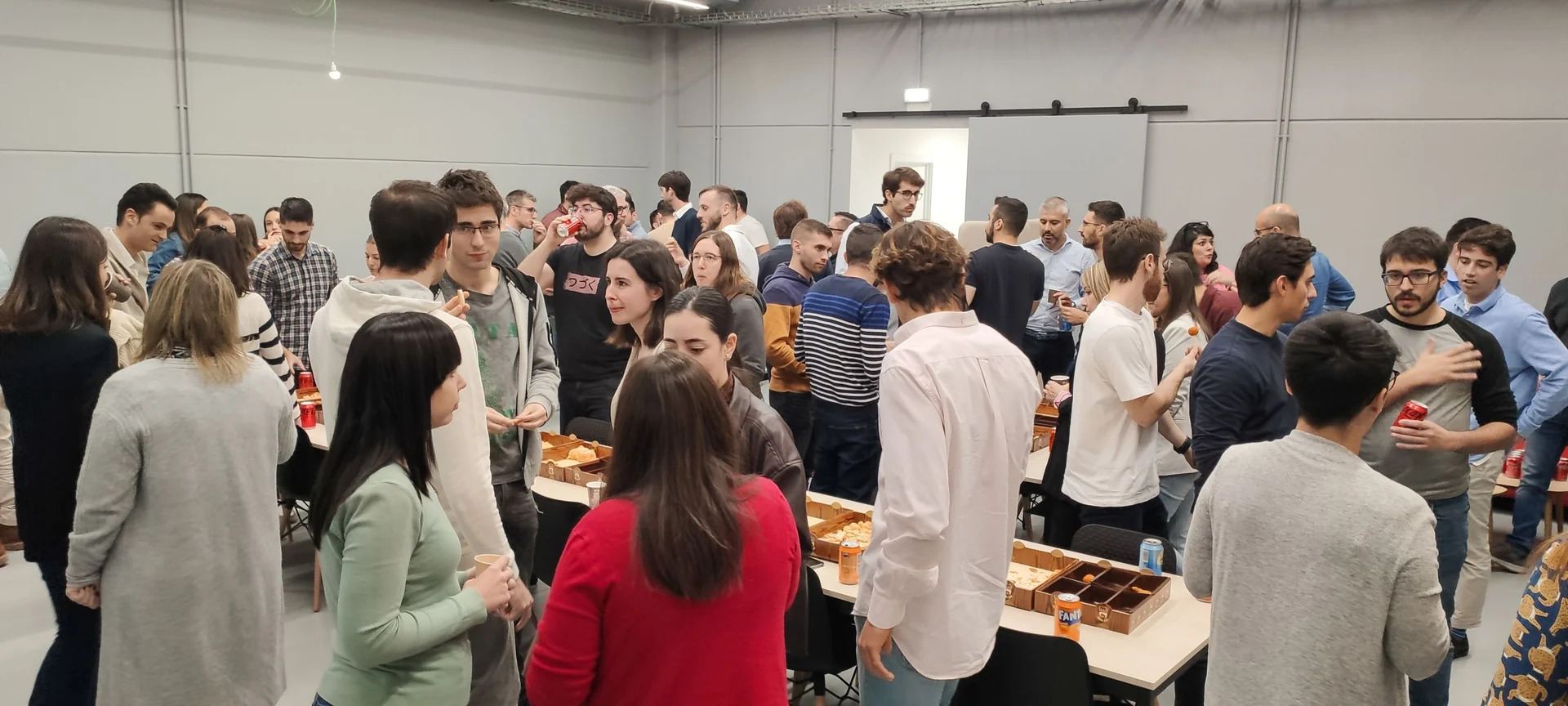 Aperitivo durante el Encuentro Internacional de Enerland Group