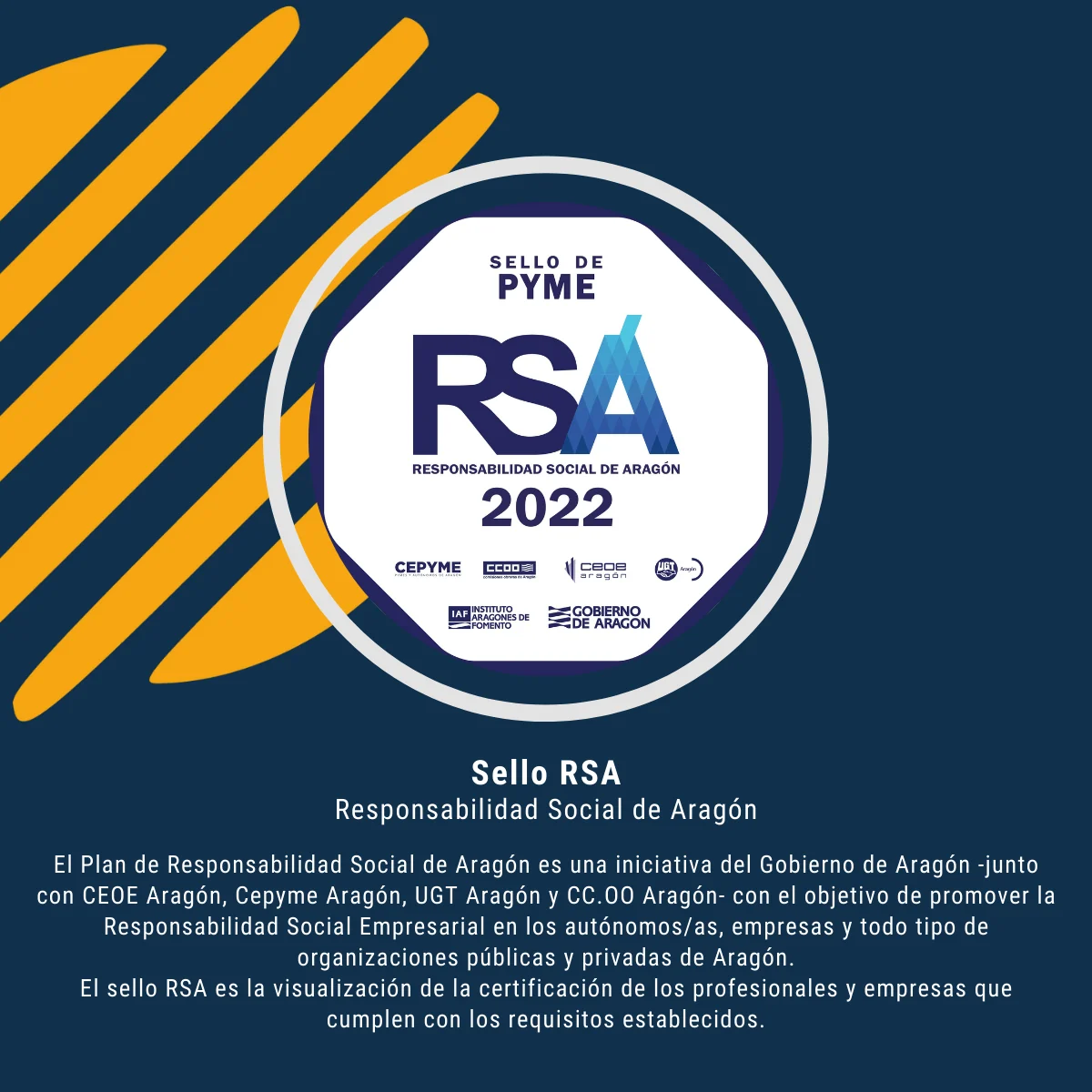 Aragonese Social Responsibility seal