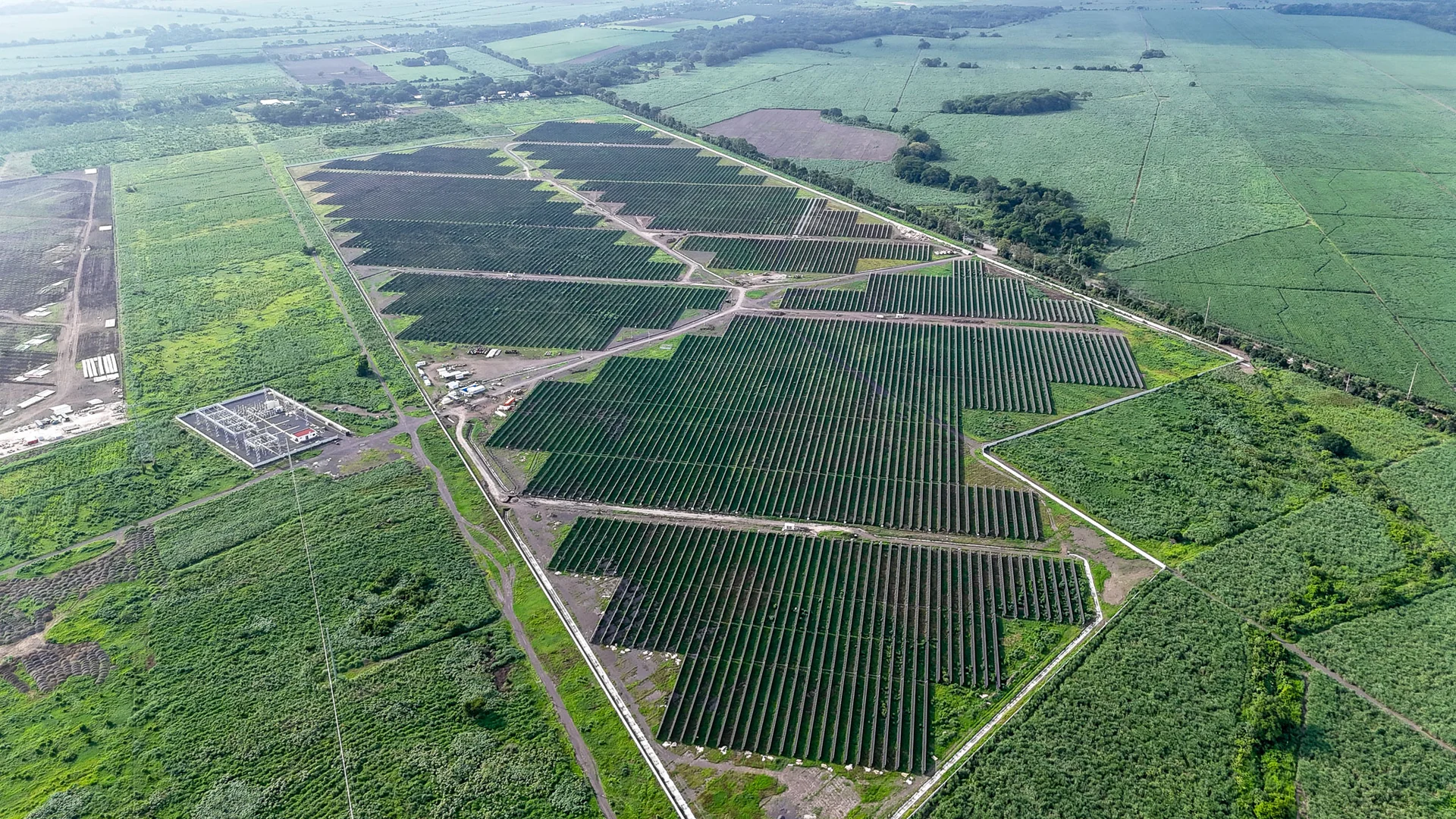 Vista del proyecto Magdalena Solar I