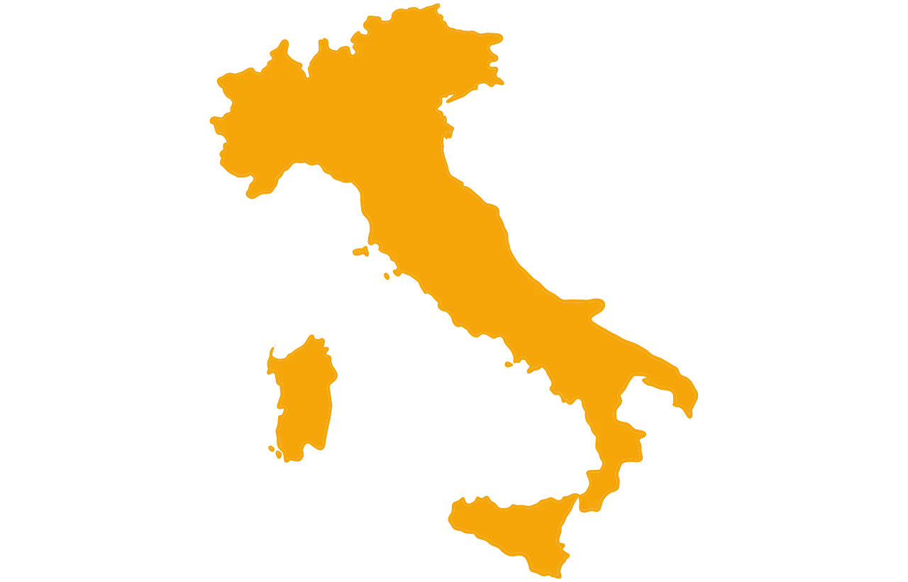 Mappa dell'Italia