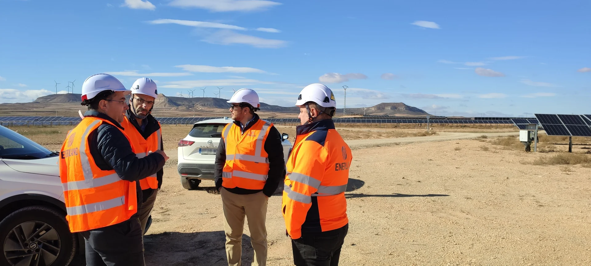 Visita a Pitarco durante el Encuentro Internacional de Enerland Group