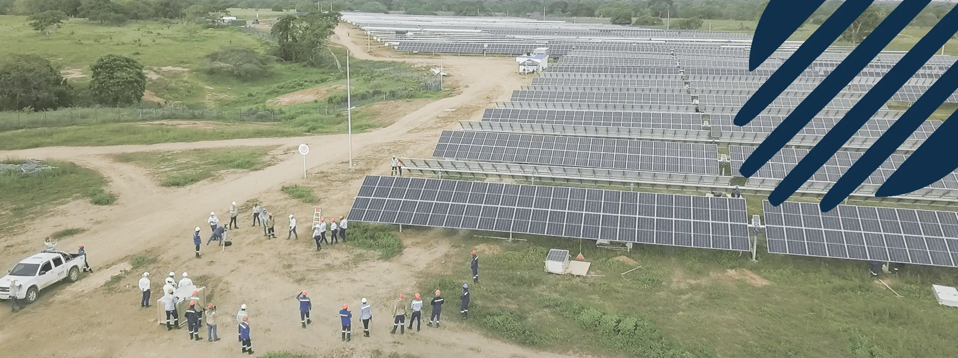 Parque solar en Colombia finalizado