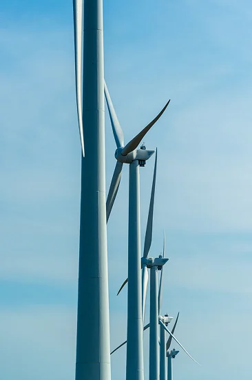 Aerogeneratore di un parco eolico