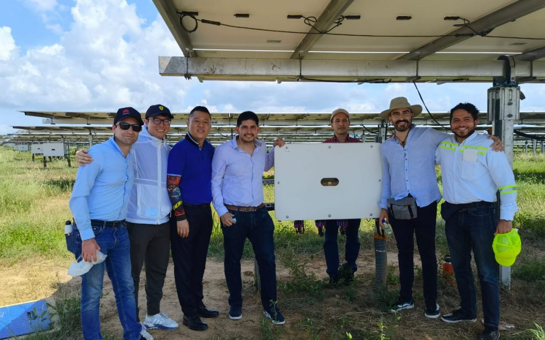 Huawei visits Canal del Dique