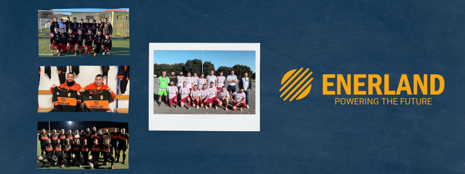 Enerland se compromete con el deporte y patrocina dos equipos de fútbol en Cerdeña